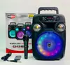 Altavoz Bluetooth portátil Explosions de 6.5 pulgadas con esfera de luz ambiental LEB