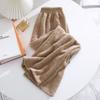 Calça Wide Leg de Veludo Imitação de Visom para Mulheres, Outono e Inverno 2026, Novo Estilo para Figuras Baixas, Estilo Preguiçoso, Cintura Elástica, Calça Casual para Casa, Calça de Dormir
