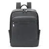 Mochila de Negocios Transfronteriza para Hombre de Cuero Genuino para Computadora de 15 pulgadas mochila de cuero hombre Mochila de Viaje