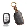 Funda Retro para Llave Adecuada para Beijing Hyundai Ix35 Lingdong Langdong Yuena Coche Bolso Protector Hecho a Mano de Cuero