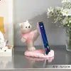 Oso de Dibujos Animados Original Dibujo Animado Creativo Lindo Soporte Grande para Teléfono Móvil Adornos Soporte de Escritorio para Oficina Soporte para Tableta para Ver Series