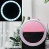 Luz de Preenchimento para Celular Redonda Universal Flash Selfie Transmissão ao Vivo Luz de Preenchimento Carregamento USB Celular Luz de Preenchimento de Beleza