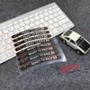 Adecuado para Pegatinas Reflectantes para Motocicleta Honda, Pegatinas para Tanque de Gasolina de Motocicleta Honda, Calcomanías de Modificación de Pedales, Pegatinas para Cubos de Rueda