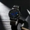 Fábrica de Origem Atacado Feito Sob Medida Estilo Armani Multifuncional Pulseira de Aço Relógio Masculino de Alta Gama Relógio de Pulso a Quartzo com Movimento Japonês