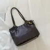 Bolsas de Tecido Transfronteiriças para Mulheres 2026 Nova Tendência Estilo Coreano Bolsa Tote Simples de Grande Capacidade Bolsa de Ombro para o Dia a Dia Bolsa de Axila