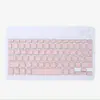Adecuado para Teclado Bluetooth para iPad Tableta Computadora Ratón Inalámbrico Universal Teclado Set Teclado Portátil para Máquina de Aprendizaje