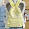 Mochila nova estilo coreano, doce e fofa, para meninas do ensino fundamental e médio, leve e de nicho, adequada para viagens e versátil