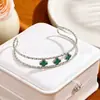 Pulseira Aberta de Titânio Europeia e Americana Mais Vendida Transfronteiriça, Forma Geométrica Vintage, Joia que Não Desbota, Acessório de Pulseira Aberta Personalizado