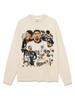 Camiseta de Manga Corta Estampada Peter Bellingham Transfronteriza Lavada Pesada Cuello Redondo Sudadera con Capucha