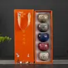 Set de Regalo Caja de Tazas de Té Yao Bian, Juego de Té, Taza de Degustación, Taza de Maestro, Regalo Empresarial, Souvenir con Logo, Pedido de Exportación Dropshipping