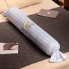 Almohada de caramelo larga para dormir de lado, para niñas, con clip para las piernas, cilíndrica, extraíble y lavable.