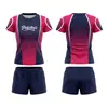 Nuevo producto de comercio exterior: Jerseys personalizados de pickleball con entrega rápida para pedidos pequeños, adecuados para competición profesional y entrenamiento, jerseys de manga corta para hombres, mujeres y adolescentes