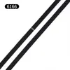 Tira de Sujetador Elástica Lisa de 0.6-3 cm de Ancho, Tirante de Hombro Elástico Alto para Ropa Interior, Banda Elástica, Accesorios para Prendas