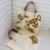 Linda bolsa de tienda de ropa con cara sonriente, bolsa de regalo, tienda de ropa para niños y niñas, bolsa de plástico portátil, embalaje de caja de zapatos, logotipo al por mayor