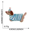 Patch de Bordado Doku Original Acessórios para Roupas Patch para Decoração de Diário DIY Patch de Tecido Cachorro Cachorro Quente Desenho Animado