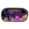 Bolsa para lápices de gran capacidad para estudiantes del juego Minecraft al por mayor del fabricante Bolsa de papelería Bolsa de lápices de dibujos animados Caja de almacenamiento de papelería