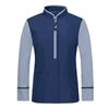 Ropa de trabajo para limpieza de propiedades manga larga abrigo otoño e invierno holgado uniforme de limpiador de habitaciones de hotel tía de limpieza