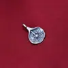 Accesorios S925 Plata Antigua Tailandesa Planta Hoja Hueca Colgante Piezas Pequeñas DIY Aretes de Plata Pulsera Venta al por Mayor