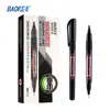 Marcador de Tinta a Base de Aceite Baoke Mp2920, Bolígrafo Delineador de Doble Punta, Recargable, Secado Rápido, Bolígrafo de Arte para Contornos de Punta Fina y Ancha de Doble Punta, Mayoreo
