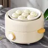 Bandeja para cocinar al vapor de cocina, bandeja para dumplings, bandeja para bollos al vapor, bandeja para cocinar al vapor y escurrir mariscos, rejilla redonda para cocinar al vapor con múltiples agujeros, vaporera, bandeja para frutas, horno de microondas