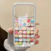 Adequado para capa de celular Apple 17, proteção total da borda, design de desenho animado, iPhone 16, sensação de alta qualidade, estilo de nicho para mulheres, 14pl, padrão colorido de frutas em tela cheia