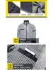 Conjunto de Ropa de Trabajo de Doble Capa de Algodón Puro Otoño Invierno Engrosado con Forro Ropa de Protección Laboral Desgaste Resistente Personalizable Todo Algodón Sarga Gruesa Ropa de Fábrica