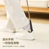 Calzador Retráctil con Mango Largo para Uso en Casa, Elevador de Zapatos Extendido, Ayudante de Zapatos de Gama Alta para Personas Mayores y Mujeres Embarazadas