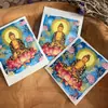 Thangka do Tibete, Pintado à Mão no Nepal, Apresentando o Buda Shakyamuni, Núcleo de Cartão 4*5