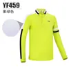 Pgm Nova Roupa de Golfe Infantil Camiseta de Manga Longa Meninos Outono e Inverno Roupa de Golfe Juvenil Roupa Esportiva
