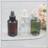 Botella Atomizadora Oblicua Transparente 100ml Botella Atomizadora Marrón Botella Atomizadora de Belleza 100ml Botella de Hidrosol Verde Oscuro Botella con Atomizador Fino
