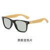 Kaiya moda de protección ambiental personalidad pierna de bambú gafas de sol polarizadas pierna de bambú hecha a mano gafas de sol de clavo de arroz vintage para hombres y mujeres