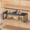 Zapatero con Particiones en Capas Zapatero Artefacto de Almacenamiento Zapatero Multicapa para el Hogar Organizador con Puerta de Partición en Capas