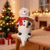 Enfeites Populares de Boneco de Neve Transfronteiriços Boneco de Neve de Resina Artesanato Decoração de Mesa para Casa Decorações de Feriado