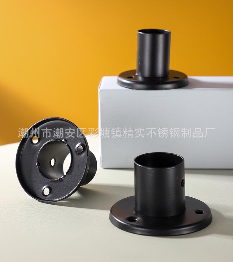 ZS-HLB-FLZ高脚法兰座（哑光黑）9.jpg