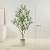 Simulación transfronteriza de Amazon olivo aterrizaje adornos grandes para decoración del hogar plantas verdes en maceta árboles falsos planta desmontaje y montaje