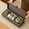 Regalo cultural y creativo estilo chino juego de té evento de aniversario de empresa regalos prácticos recuerdos de negocios de alta gama con impresión de logotipo disponible