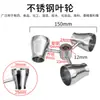 Cuchillas de Acero Inoxidable 304/316 para Licuadora, Paletas, Impulsores, Disco de Dispersión de Alta Velocidad, Impulsor de Dispersión Plegable Telescópico