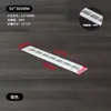 Cubierta decorativa de malla para orificio de ventilación de puerta de gabinete para armario, zapatero, radiador de gas, tatami rectangular de aleación de aluminio