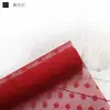 Tecido de malha xadrez, materiais para buquês criativos, papel de embrulho estilo coreano, malha para arte floral, suprimentos para floristas, materiais para floristas