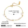 Set de Pulseras Estilo Europeo y Americano Wanxing para Mujer, Joyería de Acero Inoxidable Chapado en Oro de 18K con Circonita, Pulsera de Diseño de Nicho de Venta Caliente Transfronteriza
