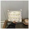 Bolsa Transversal de Ombro Único Outono e Inverno 2025 Nova Bolsa Feminina Grande Capacidade Estilo Coreano Franja Moda Casual Mochila de Menina Bolsa Feminina Transfronteiriça