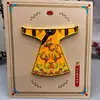 Xi'An Souvenir Turístico Coroa de Fênix Série de Ímãs de Geladeira Estilo Chinês Adesivos Magnéticos de Metal Tendência Nacional Artesanato Cultural e Criativo