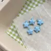 Estilo Natalino Fofo Sino Estéreo Estrela Sorridente Liga Pintada Pequeno Pingente com Contas DIY Pingente Artesanal Acessórios