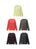 Tai Le Star Sports Ligera deportiva para correr colorblock manga larga 26 otoño nuevo exterior secado rápido cuello redondo camiseta top