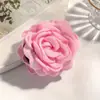 Amazon Nuevo Estilo Chino Flor de Rosa Borla Pasador Lateral Pasador de Pelo Festivo Estilo Antiguo Hanfu Suave Como Hada Accesorio para el Cabello