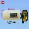 Pantalla del controlador solar de montaje en pared placa base tanque de calentador de agua Sanle placa de circuito accesorios del instrumento