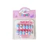 Arte de Uñas Sanrio para Niños Pegamento de Gelatina para Niñas Uñas Postizas Removibles y Usables Regalo para Niñas Pegatinas para Uñas Venta al por Mayor