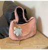 Bolso Tote Grande Plegado de Nicho Estilo Coreano para Mujer 2026 Nuevo de Moda Más Vendido Bolso Cruzado Celebridad de Internet Más Vendido Bolso de Viaje