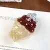 Pinza de Garra para Helado de Verano, Forma Simulada de Cono de Helado, Pinza de Tiburón, Pasador Femenino para la Parte Trasera de la Cabeza, Accesorio para el Cabello, Producto Nuevo