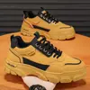 Otoño 2026 Nuevos Zapatos de Seguridad para Trabajo de Cuero Antideslizantes y Resistentes al Desgaste para Hombre Botas de Trabajo Deportivas Martin Zapatillas